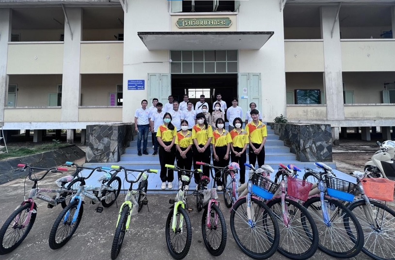 รับมอบจักรยานให้นักเรียนเนื่องในวันเด็กแห่งชาติ